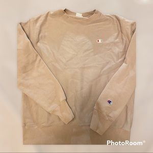 Champion light pink sweatshirt